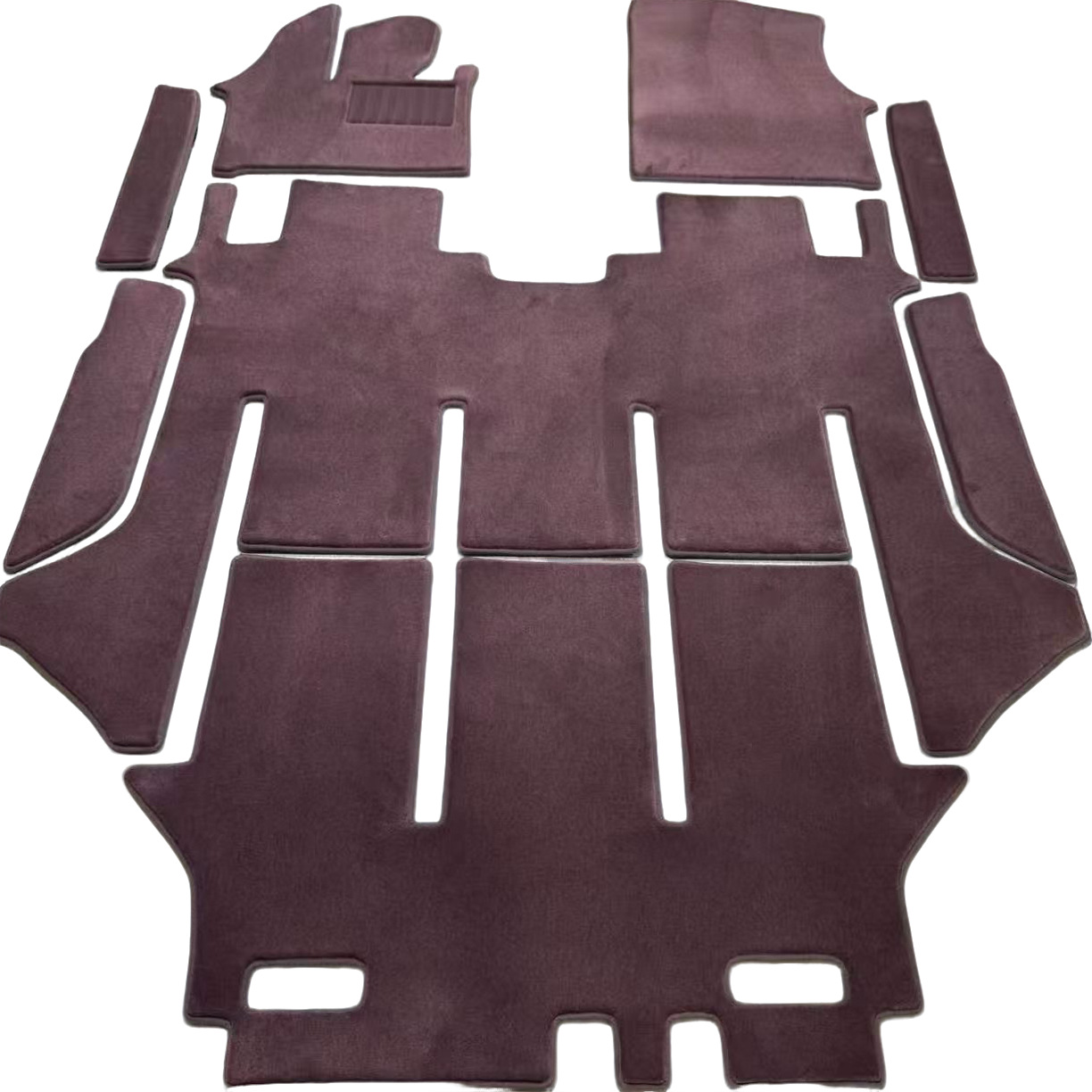 Pure wool car floor mats for Zunjie S800V, Xiangjie S9, TS7R, Zhijie V9, 6M8, Wenjie 9M7, cashmere carpet