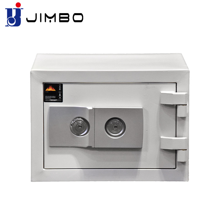 金堡保险柜H4指纹32cm保管柜家用酒店办公小型密码保险箱防火柜