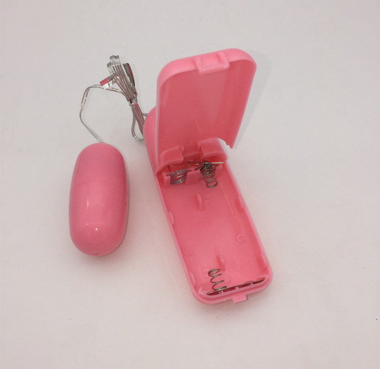 Mini Single Jumping Egg Vibrator, Pink ABS, Manual Control, 40 dB — detail image 4