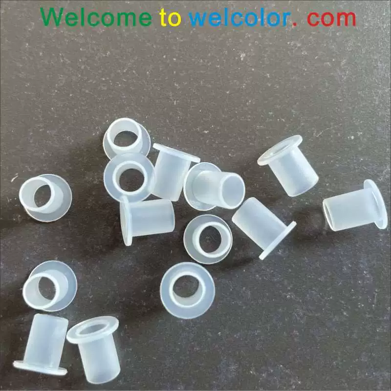 Высококачественная Т-образная полая силиконовая резина, уплотнительная вилка, выходное кольцо провода блока питания 1 2 3 5 6 7 4 мм