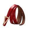 Metal belt, leather skirt, decorations, trousers, dress, genuine leather, wholesale