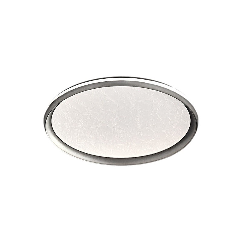 Luz de techo del dormitorio moderna lujosa alta sensación redonda ultra delgada inteligente LED estudio minimalista italiano sala de protección de ojos