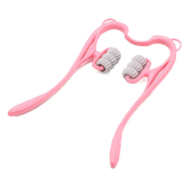 Manual cervical massager multifunctional neck massager life stall gift purchase Swan 6 balls