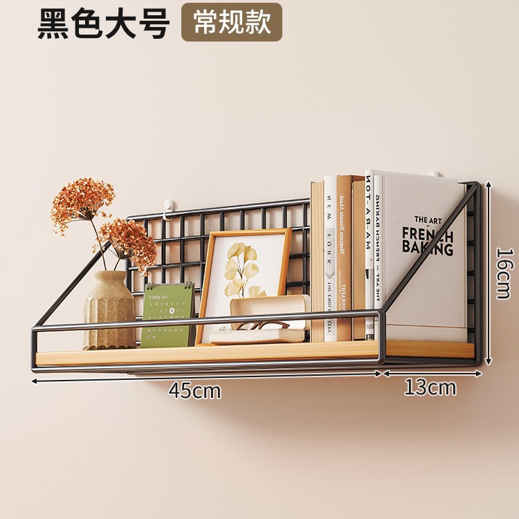 Modelo negro grande - "enviar clavos sin marcas + pegatinas sin marcas" - tablero de madera maciza★