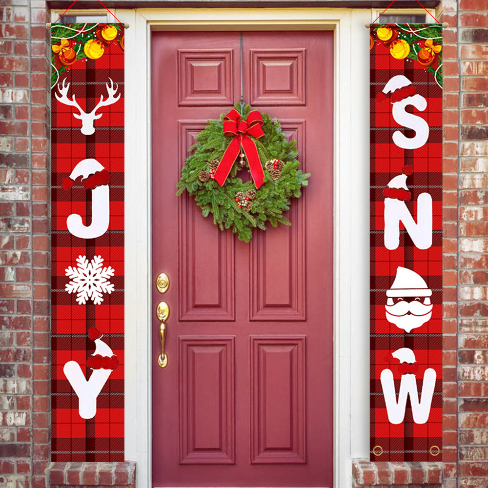 Weihnachten Neue Weihnachten couplet hängen dekorationen partei liefert stoff Weihnachten dekoration couplet szene layout Weihnachten vorhang_voghion.com