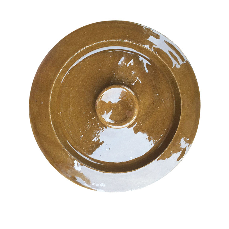 批發泡菜罈子內蓋單賣老式酒罈蓋子朱豬油缸蓋子補配酸水缸蓋土陶