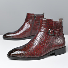 P 24742 Crocodile Print Leather Boots �����Ƹ߰�Ƥѥ�羳