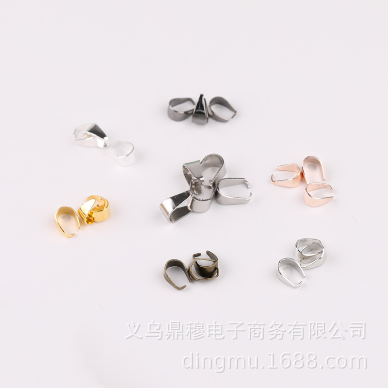 Accesorios de la joyería DIY metal melón semilla hebilla COLLAR COLGANTE hebilla de la joyería hebilla abierta hebilla de hierro colgante