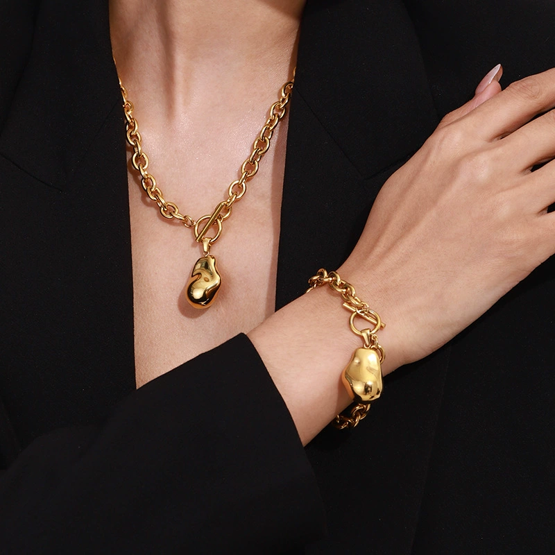 杰鼎 Bracelets? брелок из нержавеющей стали, украшение, европейский стиль, стиль легкой роскоши, высокий класс, образец золота 750, не выцветает