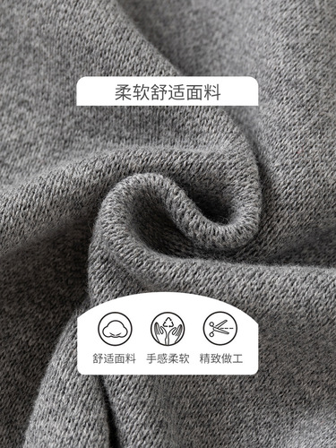 Panda Print Plush Knitted Children's Sweater Autumn/Winter 100% Cotton Class A Baby Sweater Soft Baby Top