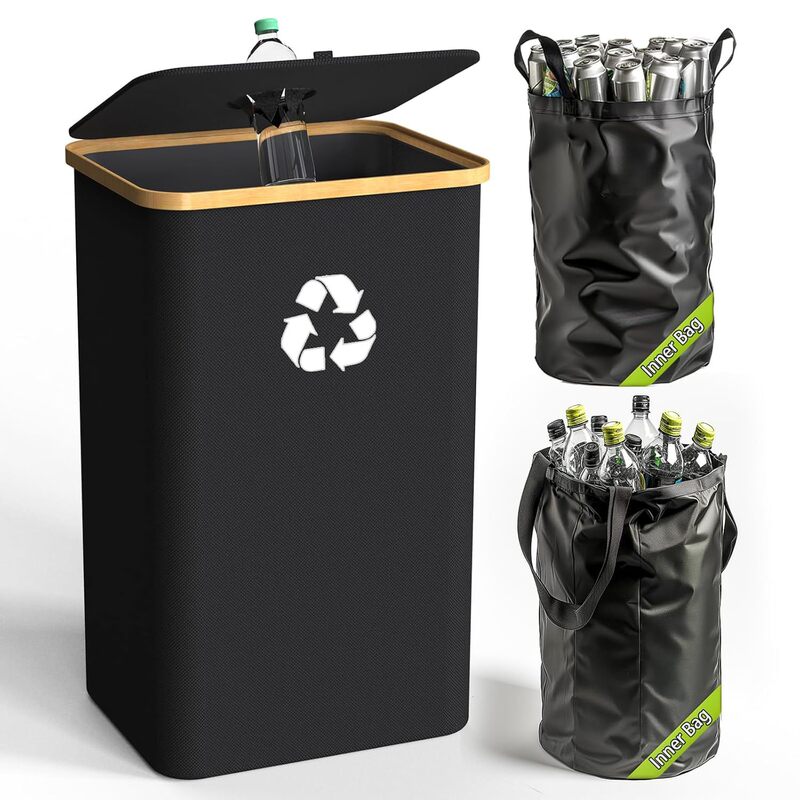 Amazon New 26 Gallon Kitchen Indoor Home Recycling Bin Reusable Indoor Recycling Bucket Amazon New 26 Gallon Kitchen Indoor Home Recycling Bin Reusable Indoor Recycling Bucket