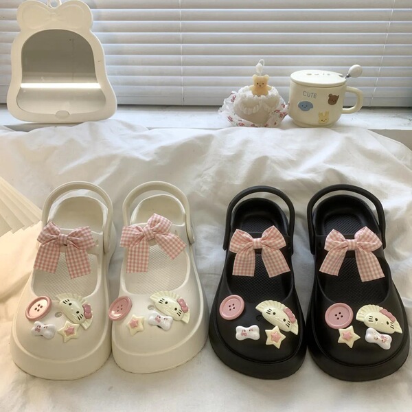 Children's Mary Jane shoes with bow