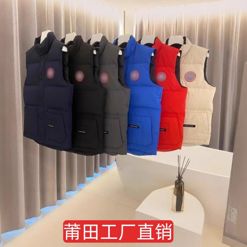 Putian High Edition Big Goose Down Jacket for Men and Women Coat White Duck Down Warm Walls 08 Expedition Couple Sleeveless Vest