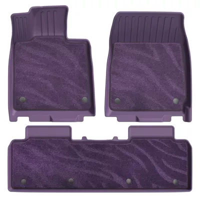 Modelə uyğun ayaqaltı — Suitable for 24-26 Models of Xiaomi - single-layer-foot-mat-misty-purple-galaxy-blanket-surface