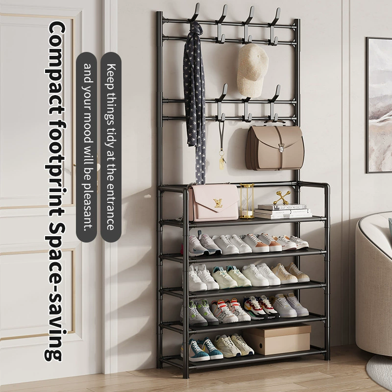 bamboo free-standing Shoe Rack from Yomiego