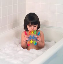 儿童五色可变声吹奏音乐水笛玩具泳池浴室洗澡戏水男女孩玩具