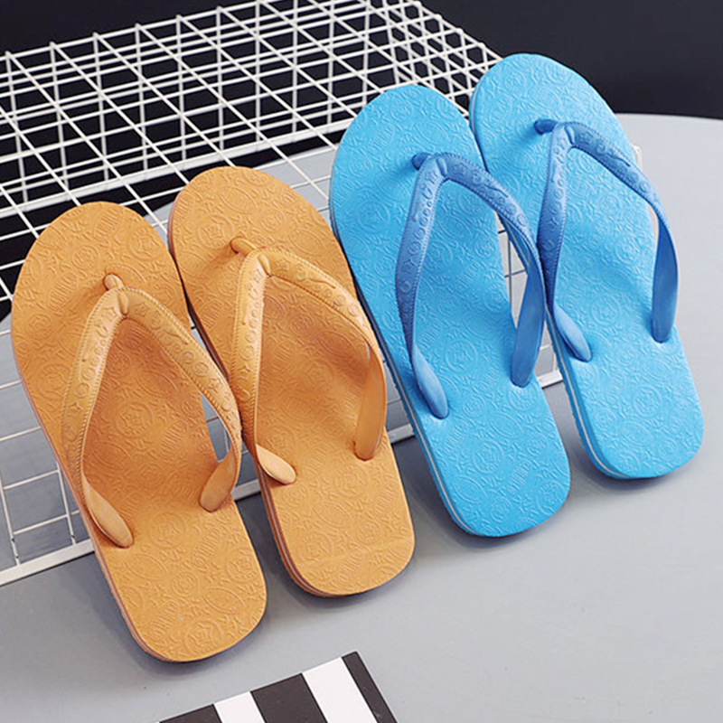 Old Vietnamese Flip-Flops, Thai Style, Simple, Non-Slip, Wear-Resistant, Nostalgic, Korean Style Sandals for Men and Women, Weige Brand