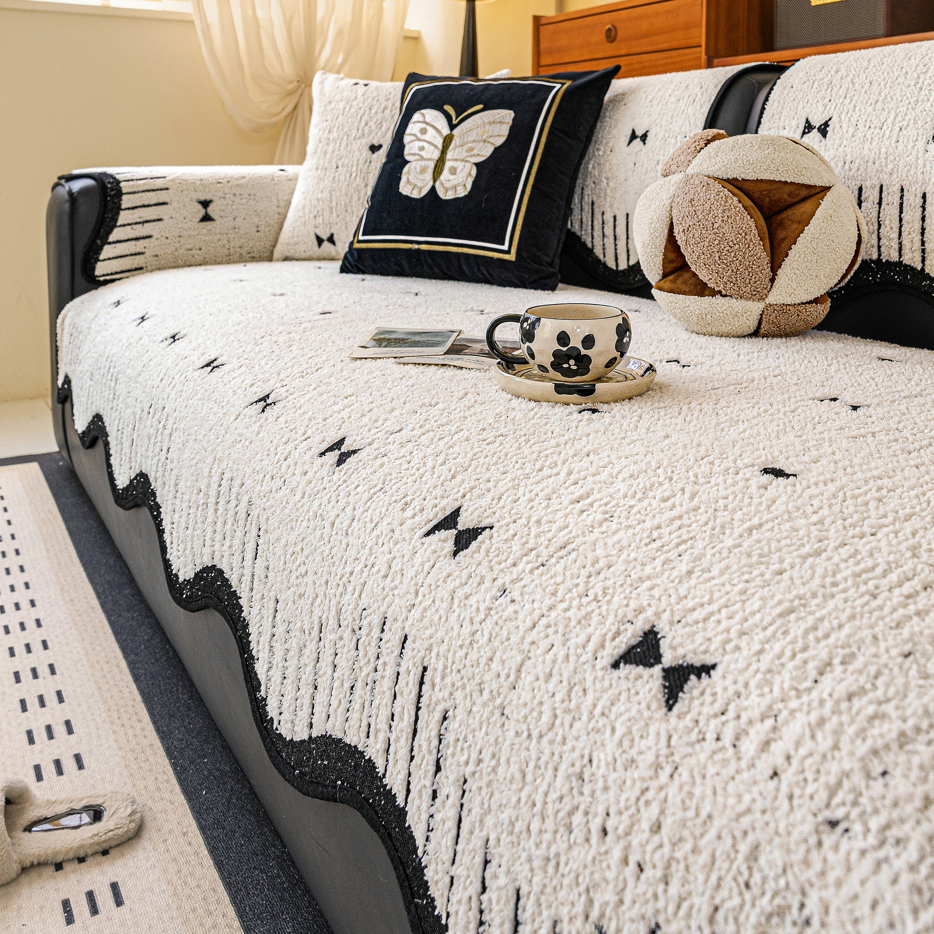 Forma especial de media terciopelo - Taro de plata - 91