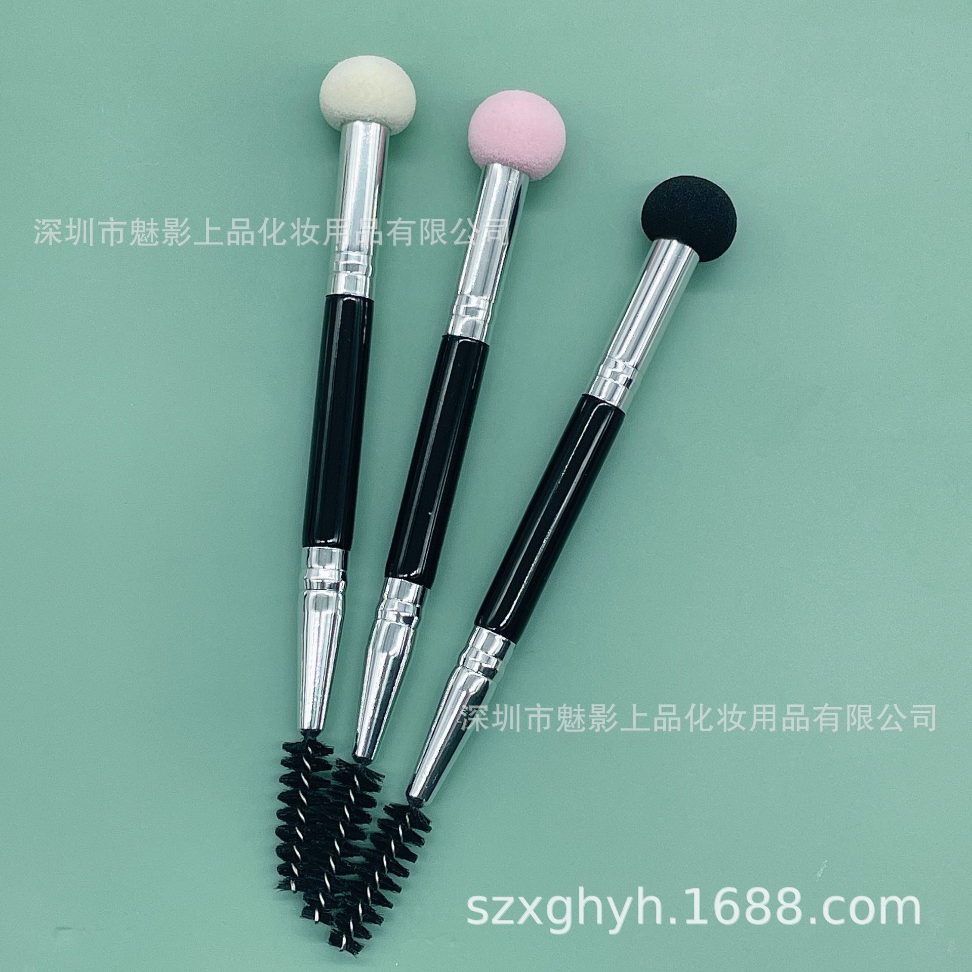 Double-sided sponge universal brush for eyelashes
