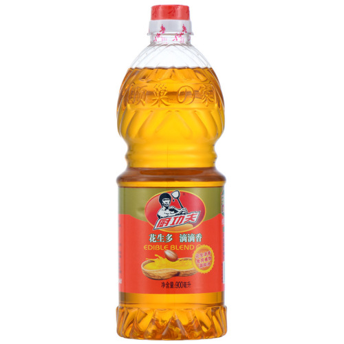 Kitchen Kung Fu 900ML strong-flavor peanut edible blended oil peanut oil edible oil manufacturer full box oil wholesale commercial use
