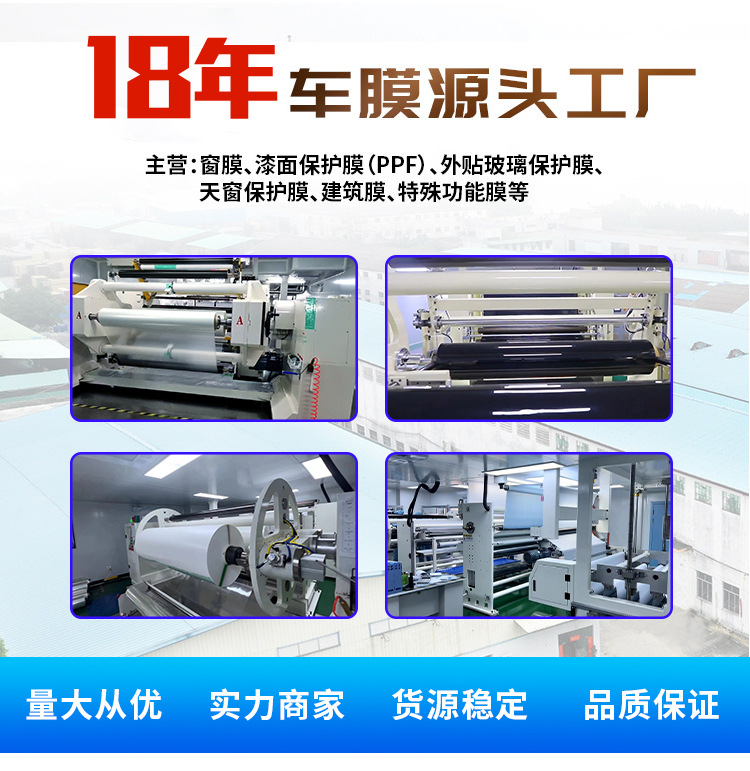 Car Tpu Invisible Car Cover, Full Car Paint Protection Film, Self-Healing, Anti-Stone Scratch, Transparent Car Cover, 4S Shop