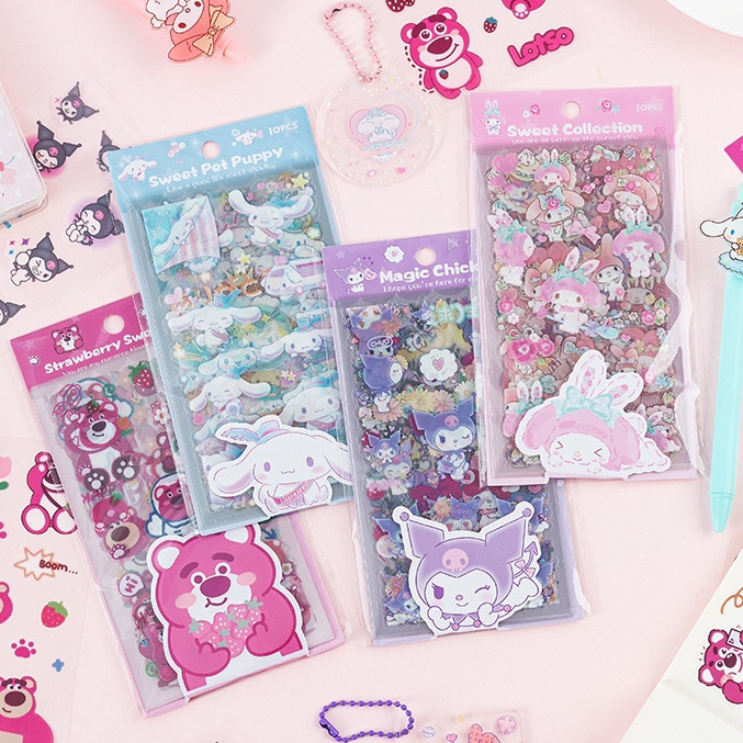 Transparent waterproof sticker PVC