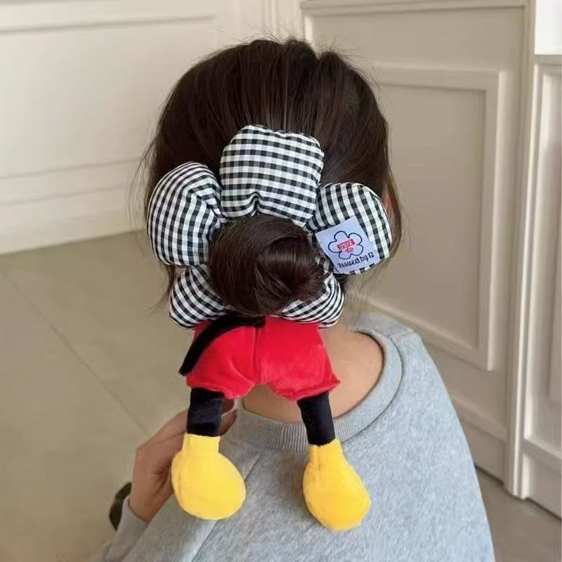 漫画人形ぬいぐるみレッサーパンダヘアピンサイドクリップ大型BBクリップヘアアクセサリーヘアピンメイクアップクリップぬいぐるみ|undefined