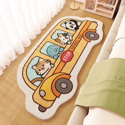 Cashmere Bedside Rug Balcony Bay – Avtomobil döşəmə paspasları