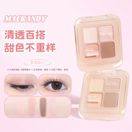 腮红、胭脂;唇釉;眼影
