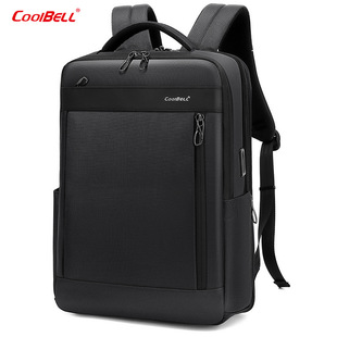 Manufacturer Wholesale Men's Large-Capacity Business Backpack Waterproof and Wear-Resistant 15.6inch Laptop Bag