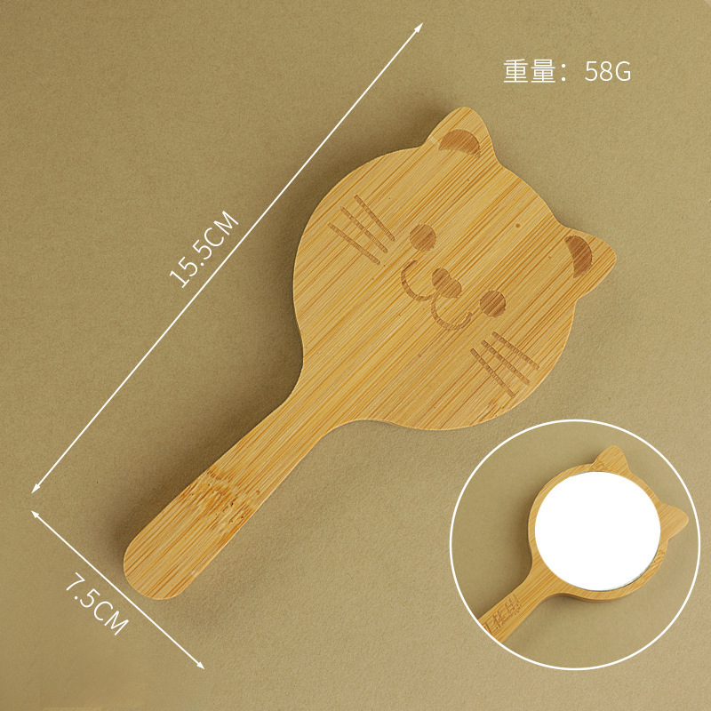 Nanzhu ミニエアクッションコーム子供用ポータブル小型コームふわふわ頭蓋骨エアバッグコーム女性の頭皮マッサージ木製コーム|undefined