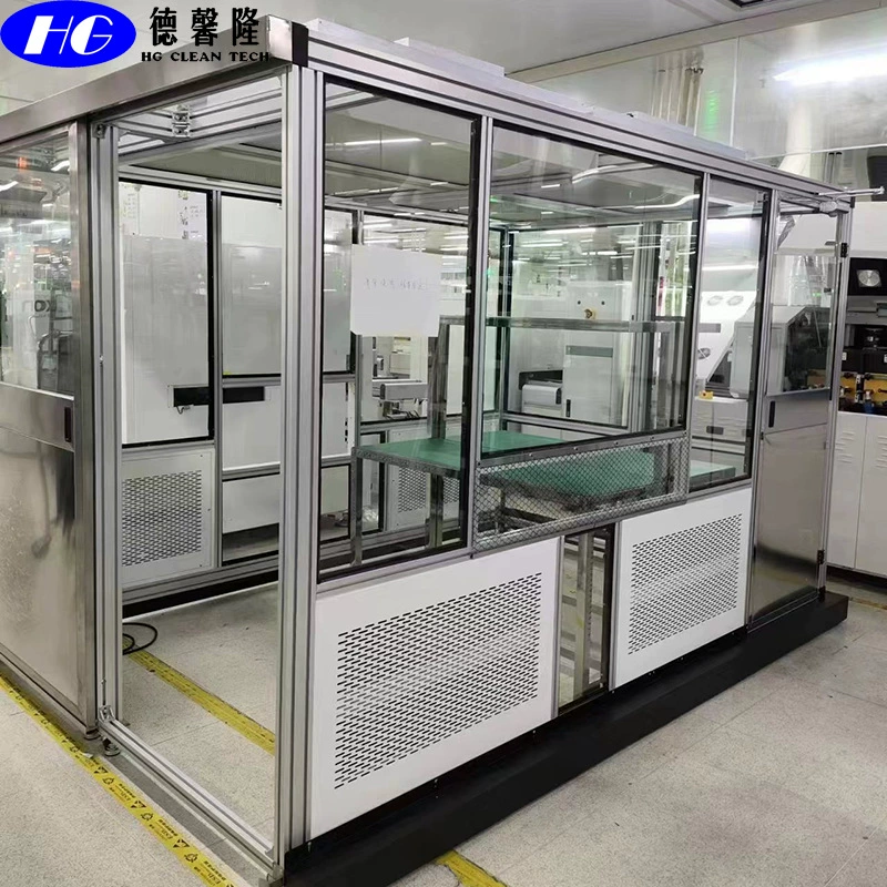 Сарай для очистки, полностью закрытые цифры, заводской пылезащитный дизайн, чистый сарай, очистка мастерской, блок очистки вентилятора FFU