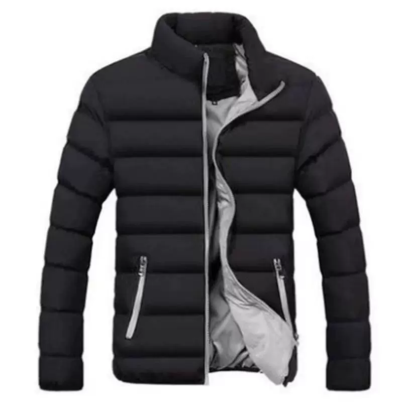 Trend short men's down jacket with down, Korean style, plus size