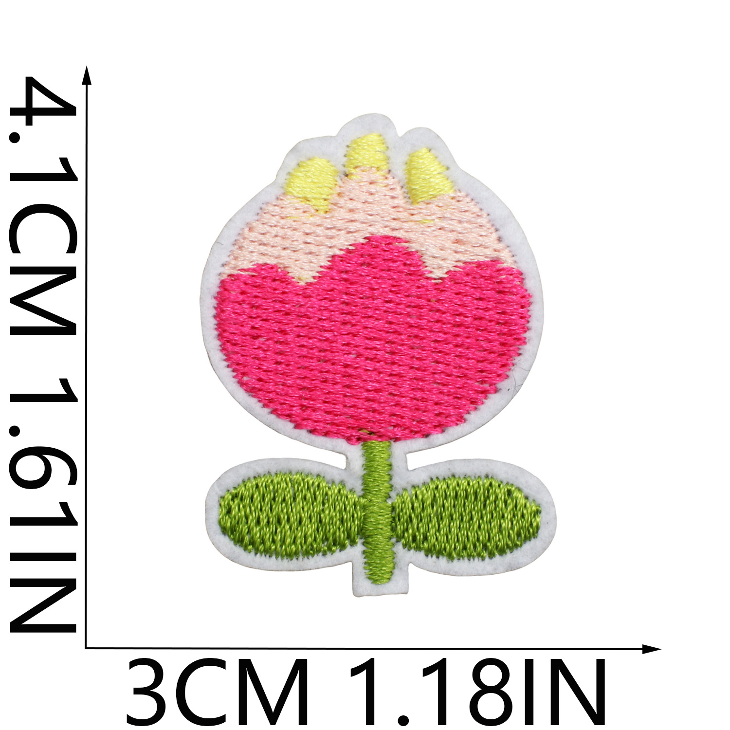 3g Weight Clothing Sticker Patches Classification 1 Piece, 1 Set Quantity Dacron thread Material Flower Pattern Casual, Elegant, Lady Style Embroidery Craft 1 Piece 1 Set Casual Elegant Lady Flower Dacron Thread Clothing Sticker Patches 18