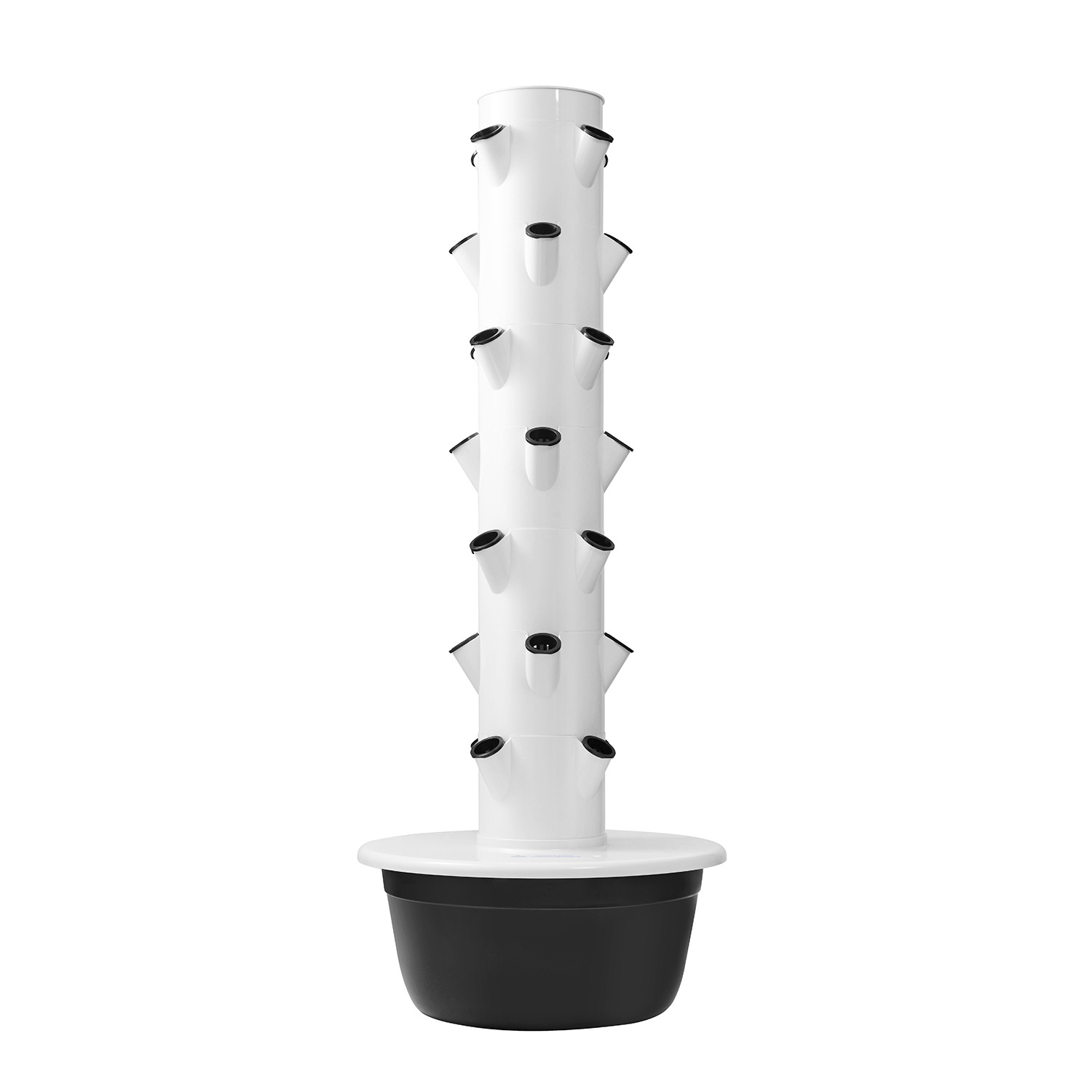 Torre hidropónica vertical transfronteriza, plantadora de vegetales inteligente para el hogar, cultivo sin suelo, máquina de cultivo de vegetales, tubería de columna de cultivo de aerosol