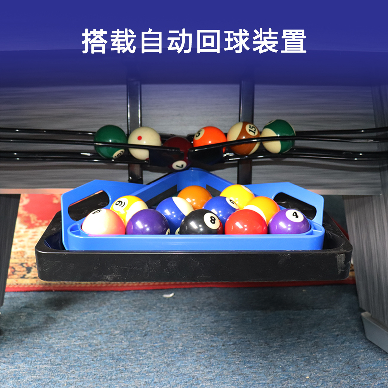 Mesa de billar americana de lujo 9 pies de mesa de billar comercial para clubs caseros exclusivos