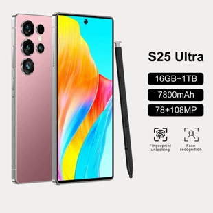 Смартфон S25 Ultra 7.3" Android 12 4+64 ГБ со стилусом 4G