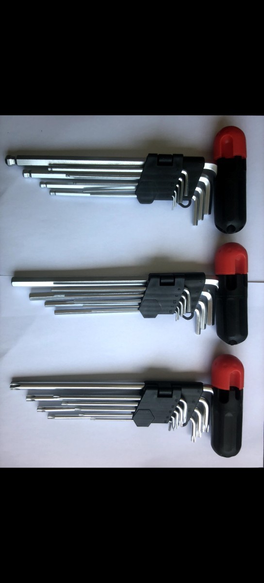 厂家直销9PC10PC组套加力杆内六角扳手