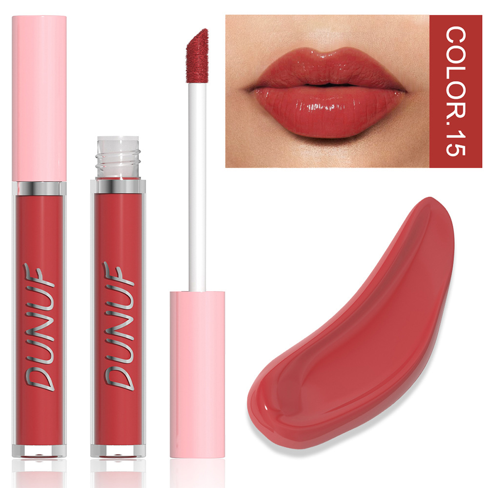 Check out DUNUF 16-color Moisturizing and nourishing Mirror Lip Gloss! Link Disclaimer - For Foreign trade only undefined