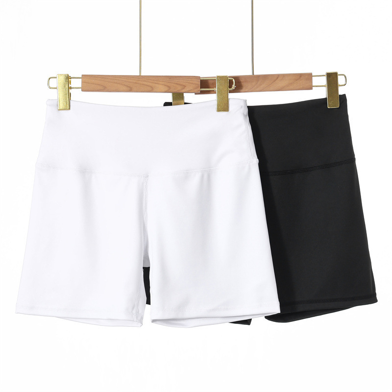 Women's High-Waisted Tight-Fitting Quick-Dry Cycling Yoga Shorts, Base Layer Running Fitness Shorts, Shaping High-Elastic Shaping Shorts