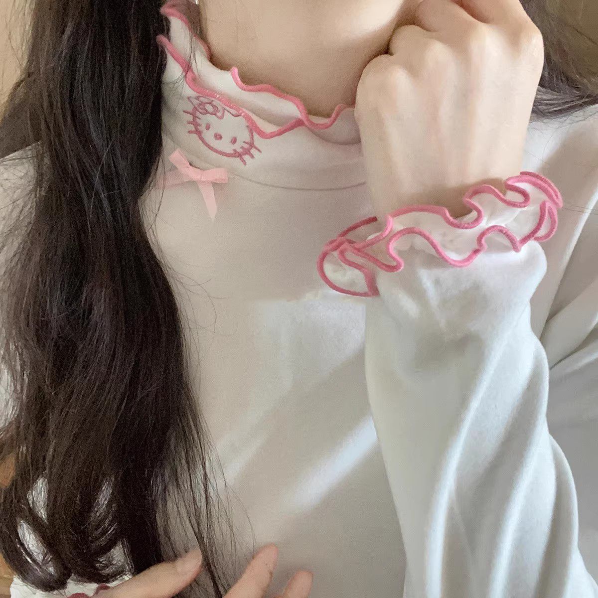 화이트 [슈퍼 소프트 왁시 양면 벨벳]
