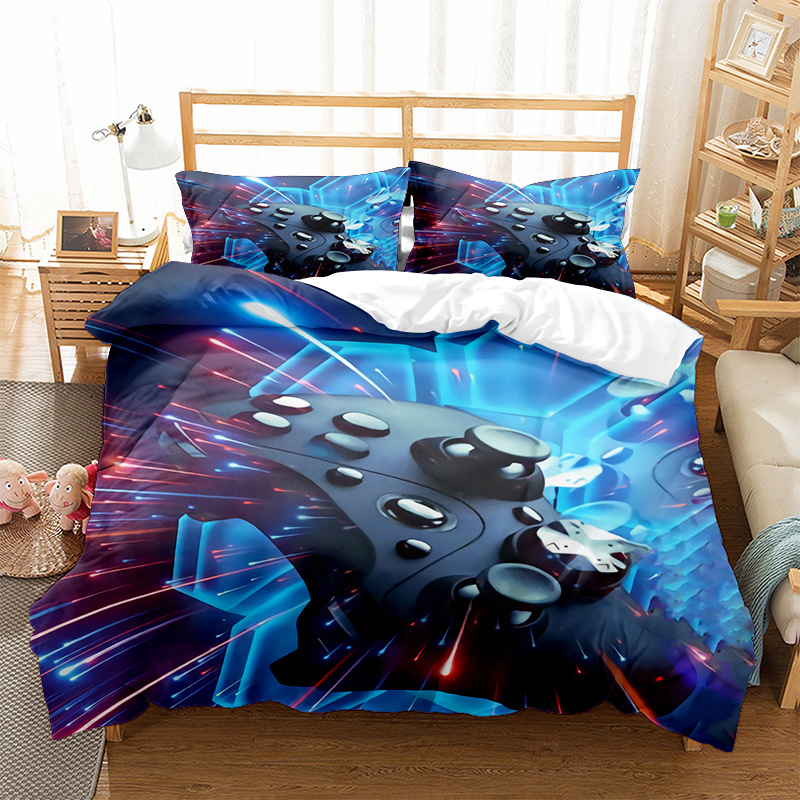 Spēļu kontroliera mobilās spēles elementu dizaina raksts 3D digitālā druka trīs daļu komplekts var tikt izdrukāts_voghion.com