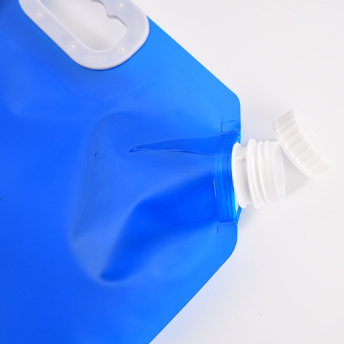 Outdoor Portable Foldable Water Bag Mountaineering Touring Camping Plastic Soft Water Storage Bag Large Capacity Water Storage Bag