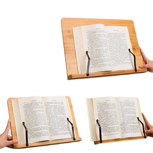 Multifunctional Reading Stand Bookshelf Calligraphy Practice Rack Children Adults Reading Home Bookstand Book Sustainer Factory Direct Supply