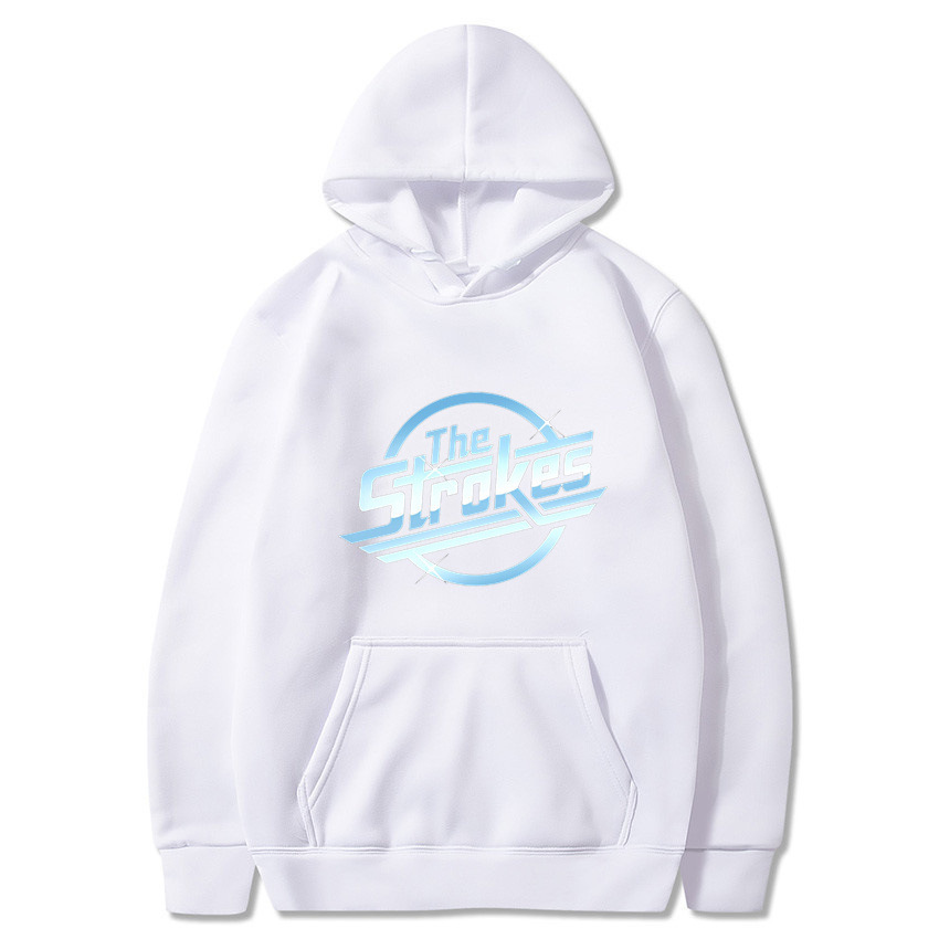 Strokes Hoodie Pullover Fashion Classic Hoodie Pullover Cozy