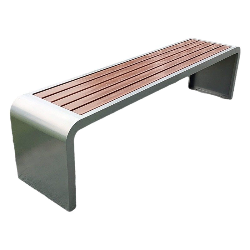 Открытый Сад Скамейке Стул Из Нержавеющей Стали Парк Открытый Стул Торговый Центр Досуг Табурет Длинный Стул Фабрики Outlet