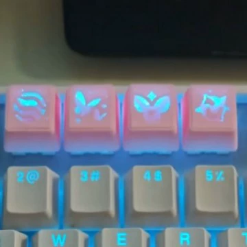 3D-напечатанные периферийные устройства Fearless Contract Jiefeng Reina Dusk Butterfly Sage сappable адаптивные магнитные стержни