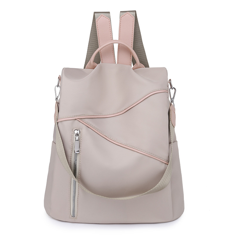 Mochila antirrobo para mujer 2024 nueva moda coreana multifuncional tela Oxford mochila de viaje de doble uso mochila escolar al por mayor