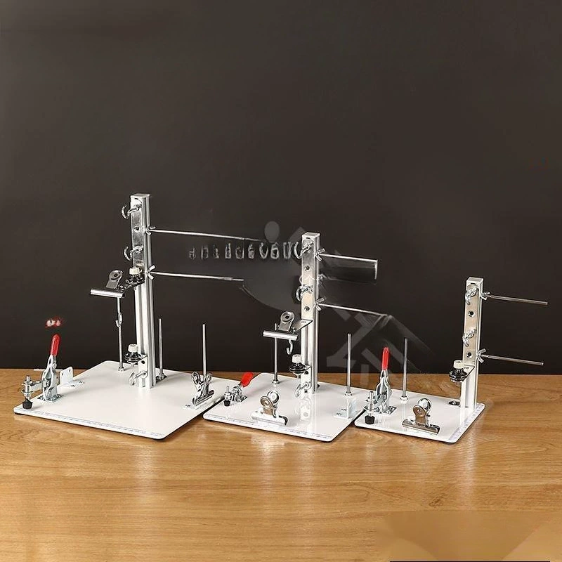 Цельнометаллический верстак из веревки ручной работы, многофункциональная стойка ручной работы, держатель для инструментов для плетения браслетов и ожерелья