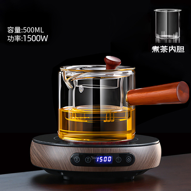 正茗堂电陶炉煮茶器小型多功能烧水壶围炉煮茶定时养生壶智能茶炉|undefined